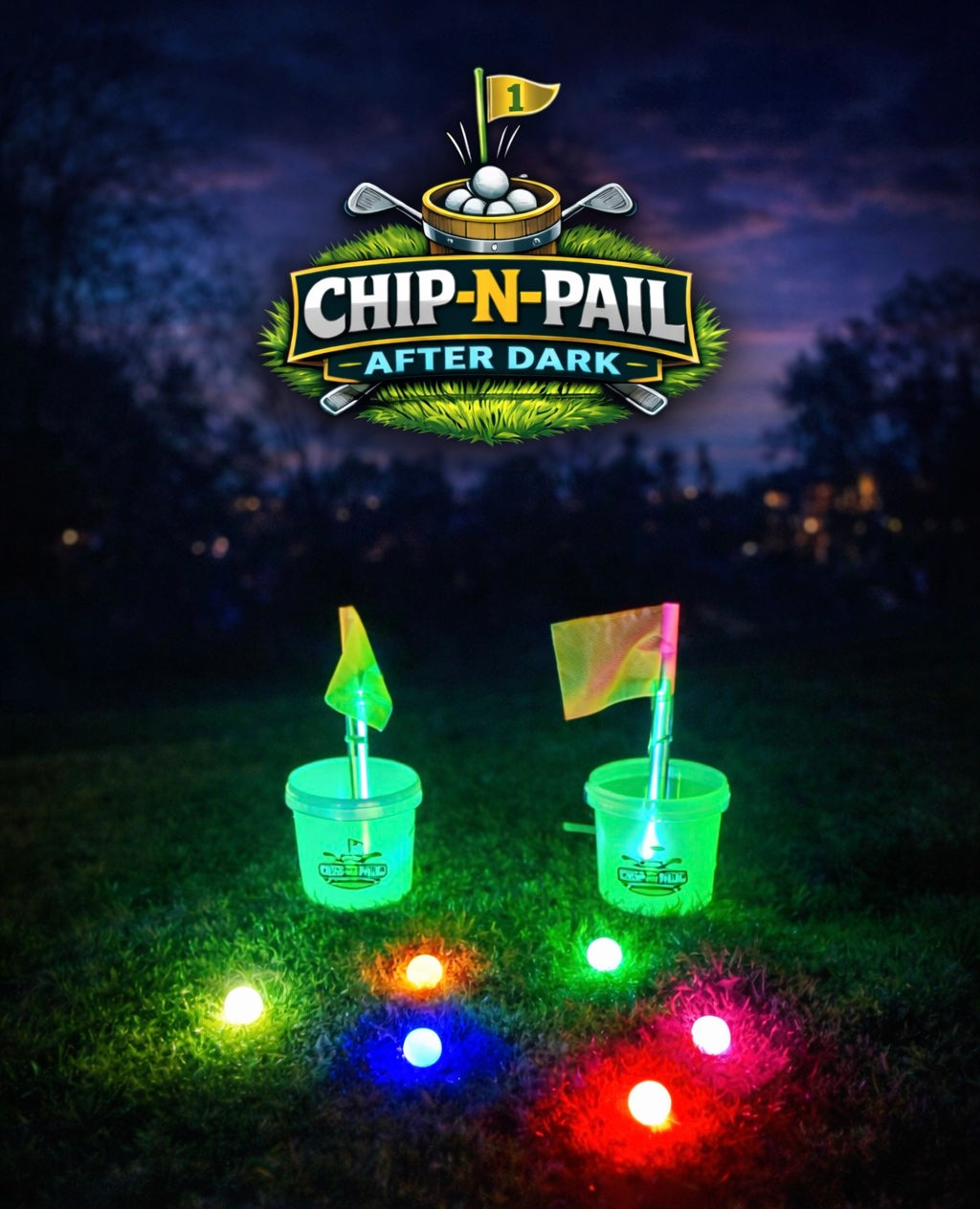 Chip-N-Pail - AFTER DARK - LED Light Kit Add On